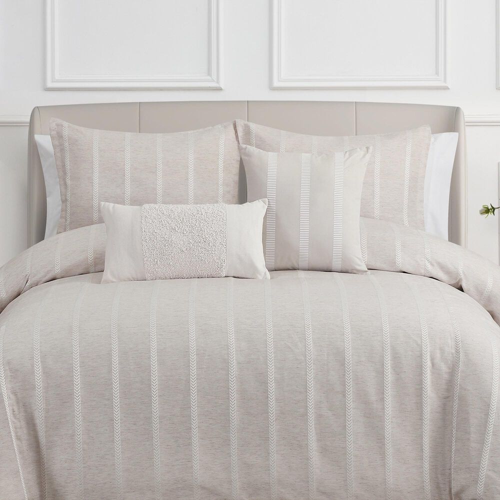 BCP Home Demeter 3-Piece King Comforter Set in Beige, , large