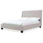 Urban Home Madera Queen Upholstered Platform Bed in Putty, , large