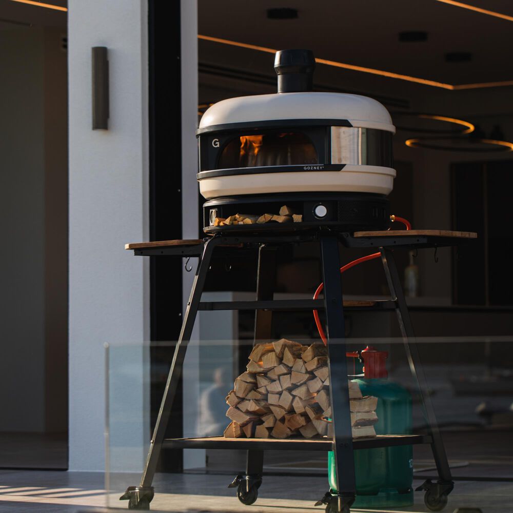 Gozney Dome Dual Fuel Outdoor Pizza Oven with Liquid Propane in Bone, , large