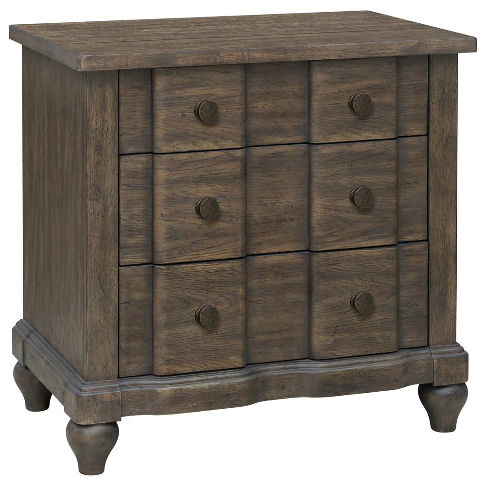 Klaussner Hometown 3-Drawer Nightstand in Espresso, , large