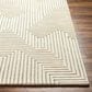 Surya Brook 2" x 3" Beige and Medium Gray Area Rug, , large
