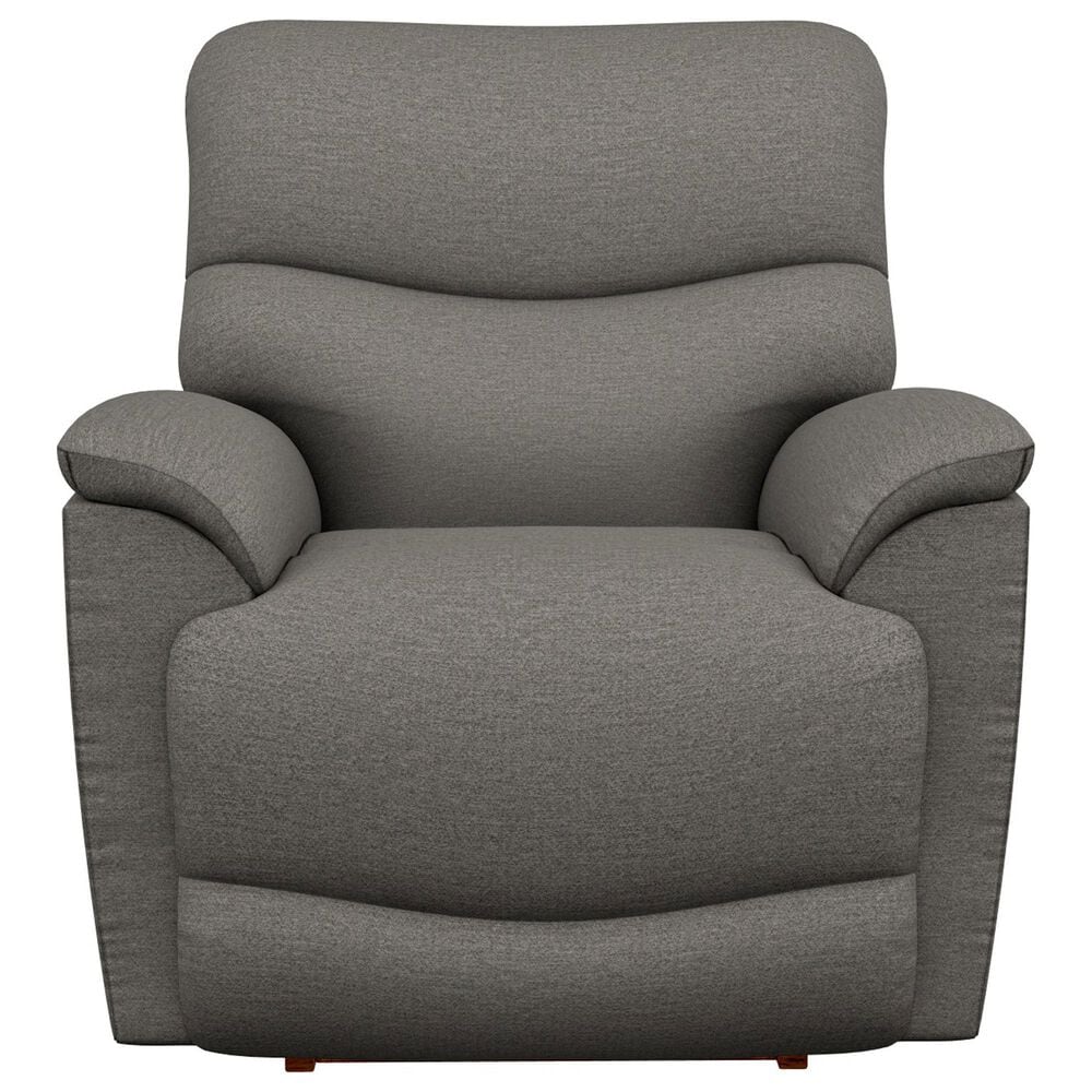La-Z-Boy Trouper Power Rocker Recliner with Headrest in Charcoal, , large