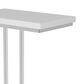Timberlake Side Table in Glossy White and Chrome (Set of 2), , large