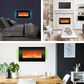 Timberlake Northwest Electric Fireplace with Backlights in Black, , large