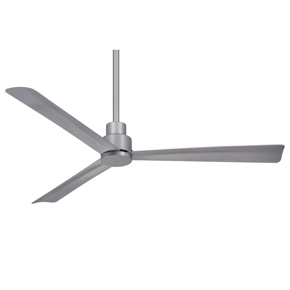 Minka-Aire Simple 52" Indoor/Outdoor Ceiling Fan in Silver, , large