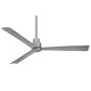 Minka-Aire Simple 52" Indoor/Outdoor Ceiling Fan in Silver, , large