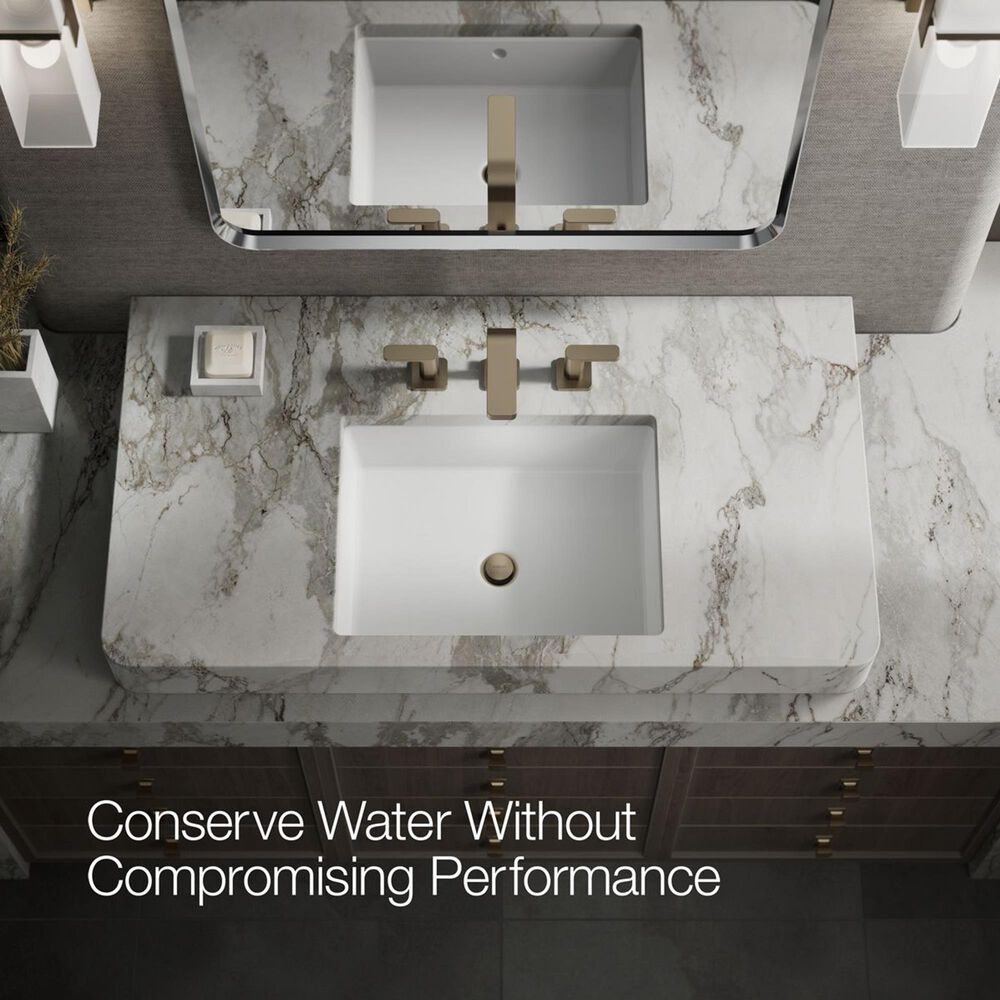 Kohler Parallel Widespread Bathroom Sink Faucet in Vibrant Brushed Bronze, , large