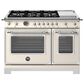 Bertazzoni Heritage 7.1 Cu. Ft. Freestanding Gas Range in Avorio, , large