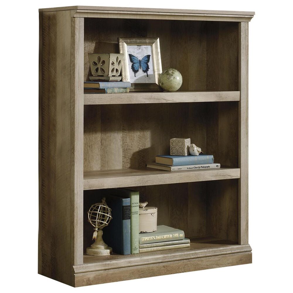 Sauder Select 3-Shelf Bookcase in Lintel Oak, , large