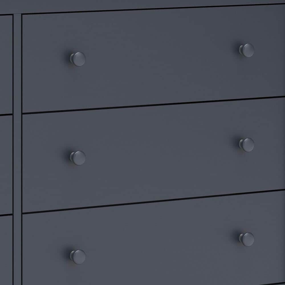 Ashley Simmenfort 6-Drawer Dresser in Navy Blue, , large