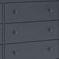 Ashley Simmenfort 6-Drawer Dresser in Navy Blue, , large