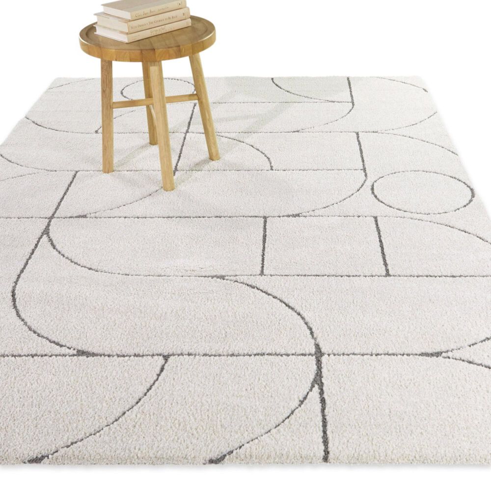 Balta Rugs Lamantia 5&#39;3&quot; x 7&#39; Cream Area Rug, , large