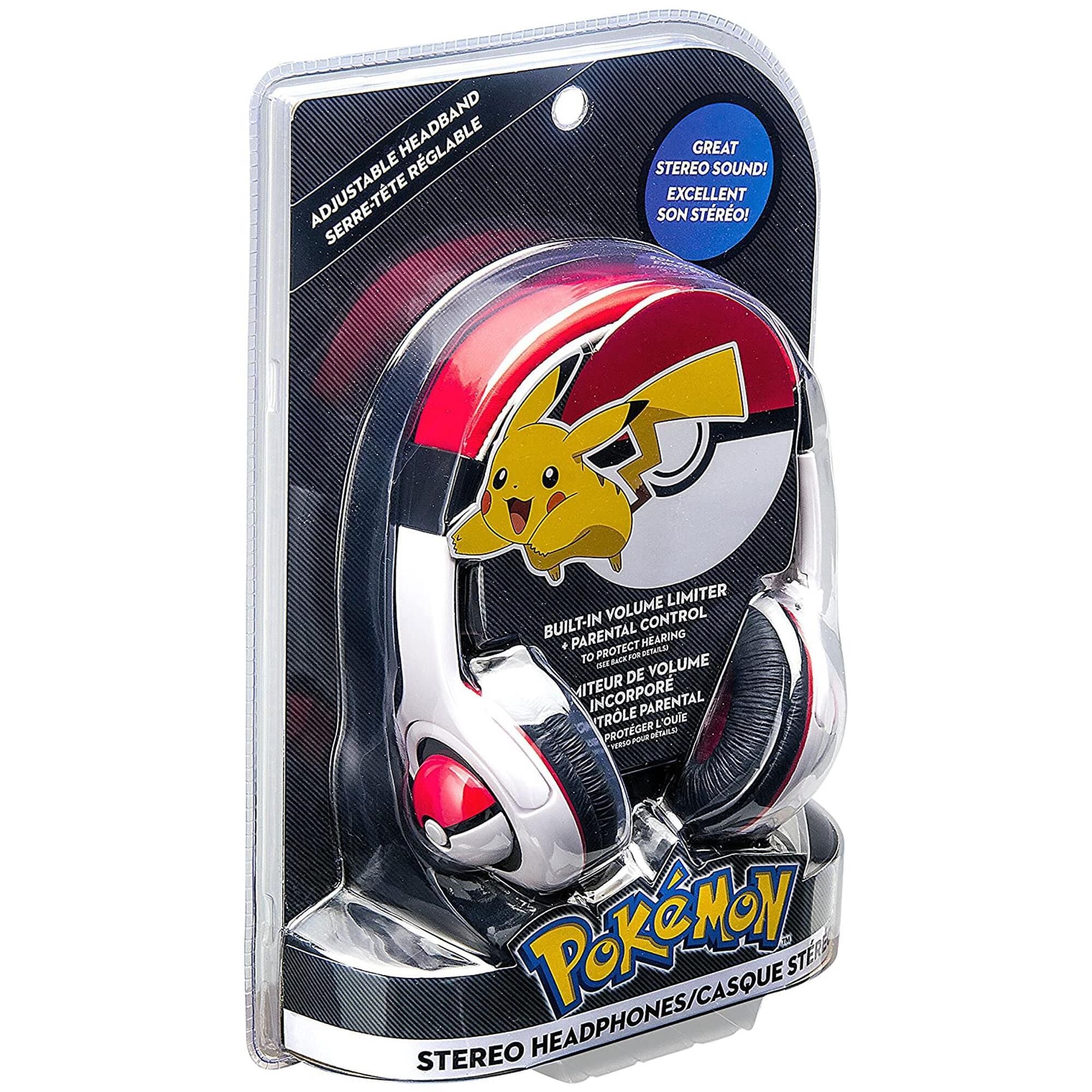 KIDdesigns Pokemon Pikachu Bluetooth Headphones in Yellow NFM