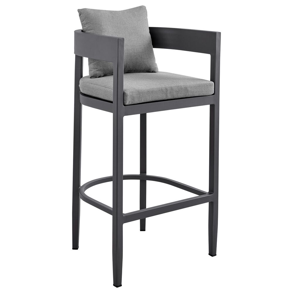 Blue River Argiope 5-Piece Patio Bar Set in Dark Grey, , large