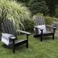 Highwood USA Classic Westport Adirondack Chair in Black (Set of 2), , large
