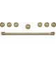 Cafe Rnge Top Brsh Bras Hand/knob, , large