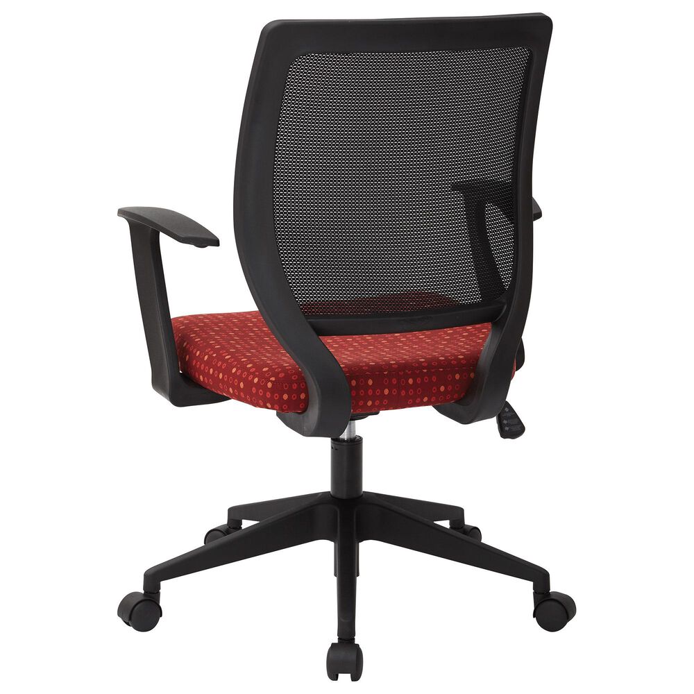 OSP Home Screen Back Task Chair in Fine Tune Ruby, , large