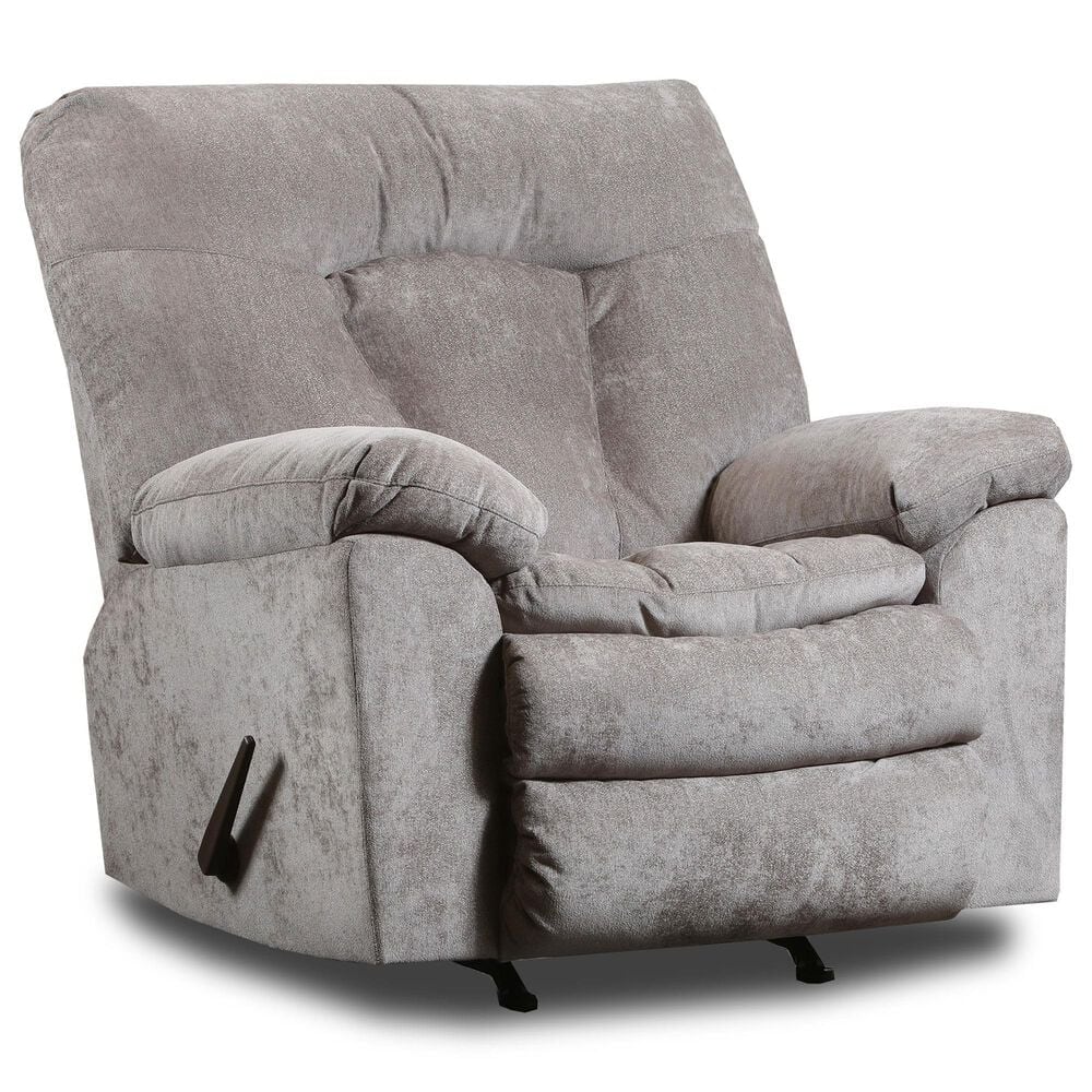 Southern Motion Bennett Manual Rocker Recliner in Avery Mocha, , large