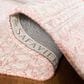 Safavieh Micro-Loop Southwestern 2"3" x 7" Pink and Ivory Runner, , large