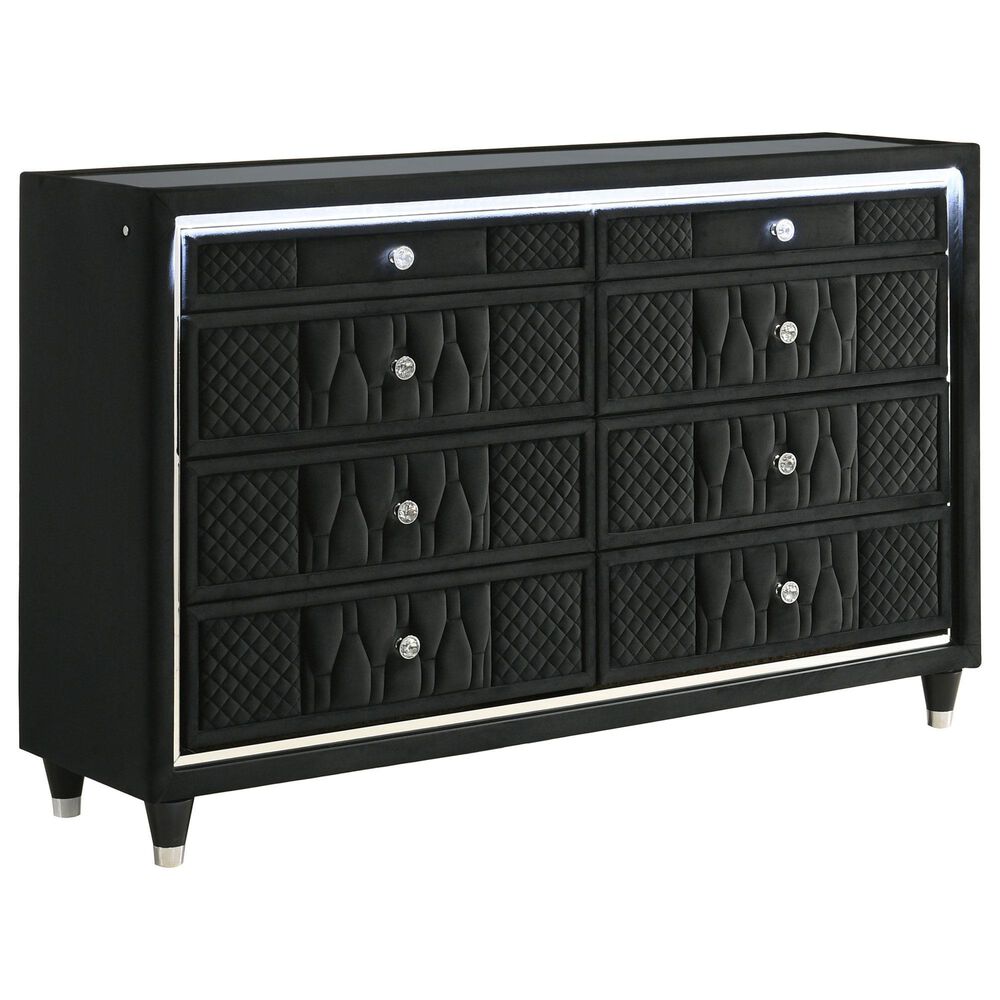 Pacific Landing Lorient Queen 4 Piece Set in Black, , large