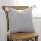 Rizzy Home 18" Pillow in Grey, , large