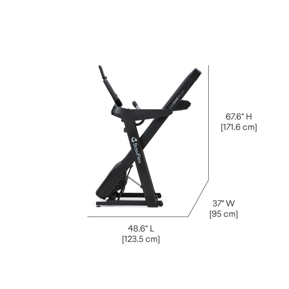 BowFlex T9 Folding Treadmill in Black, , large