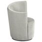 Coaster Nueva Swivel Chair in Dove Grey, , large