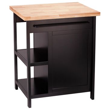 Southern Enterprises Black Kitchen Islands And Carts Nebraska Furniture Mart Nebraska Furniture Mart, Southern Enterprises Morenci Kitchen Island