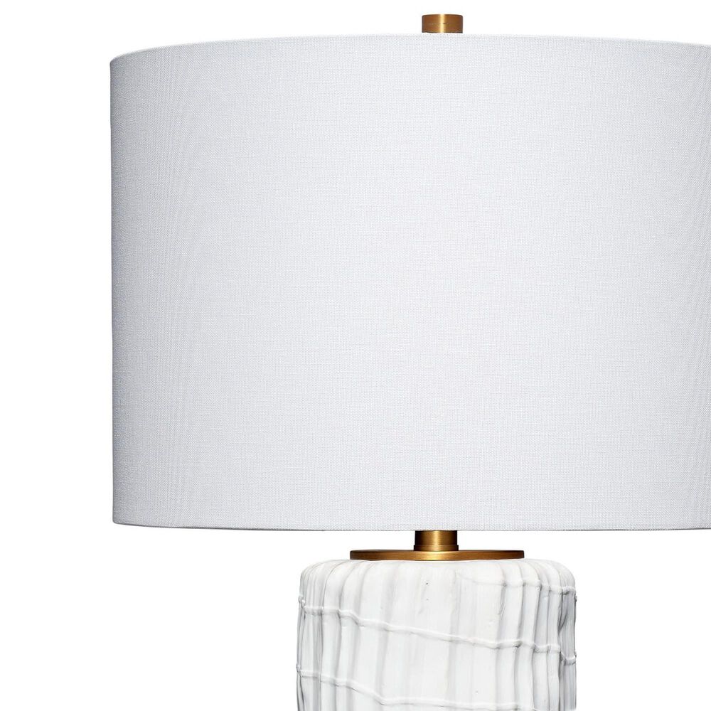 Splendor Living Westwood Table Lamp in White, , large