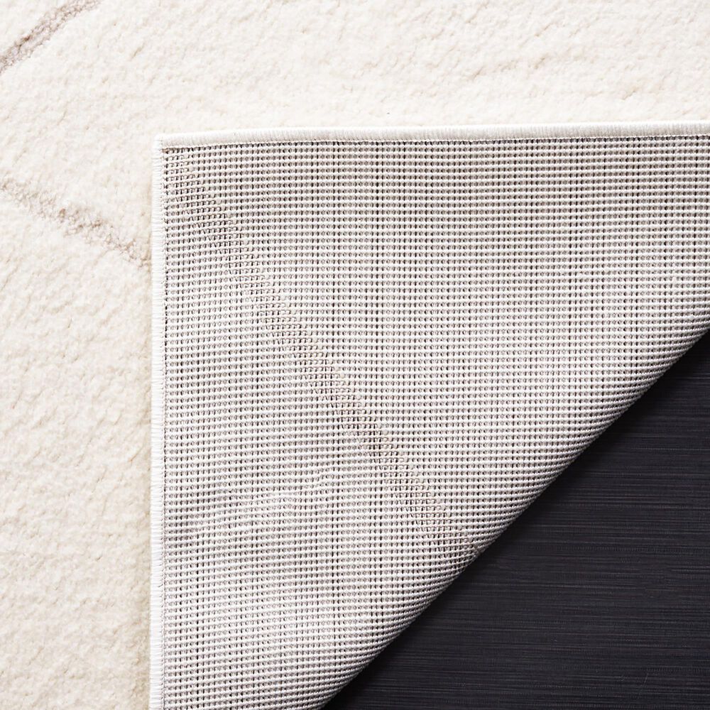 Safavieh Melody Geometric 2&#39;2&quot; x 8&#39; Ivory and Beige Runner, , large