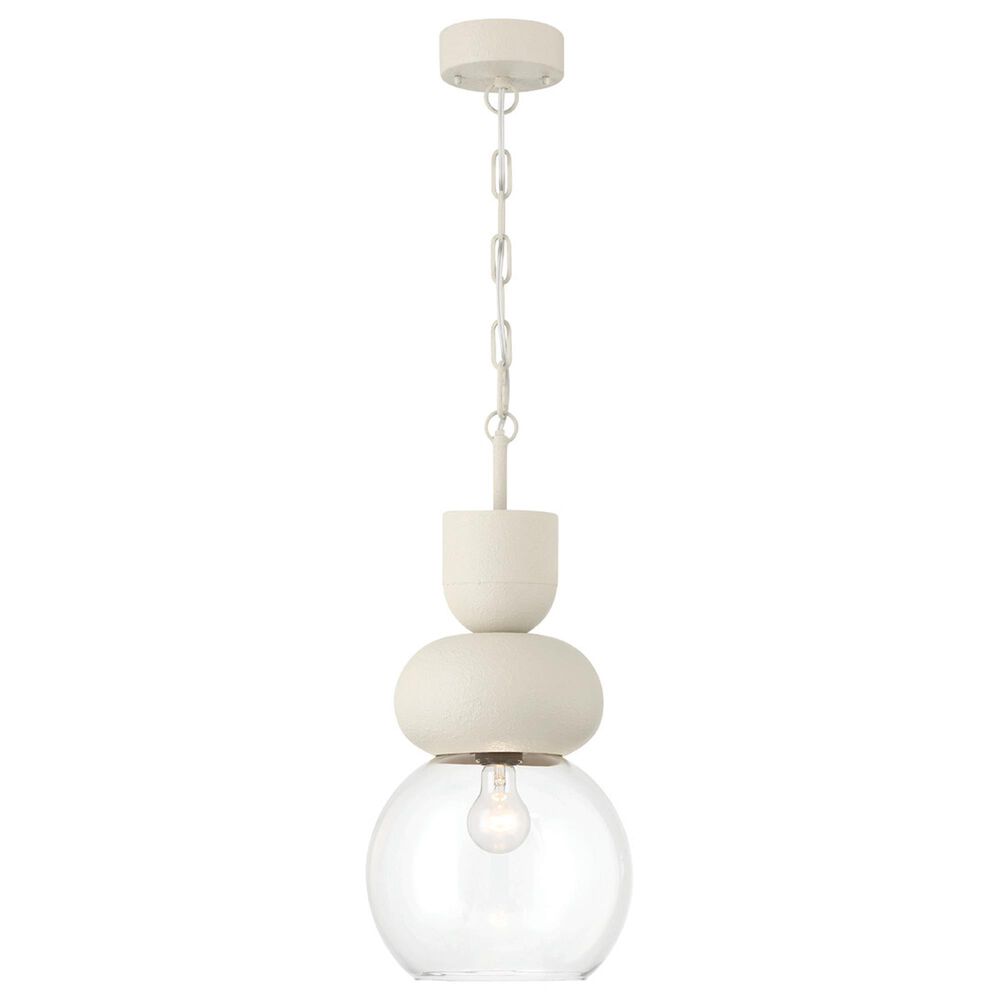Creative Coop Cannon 1-Light Pendant in Ivory, , large