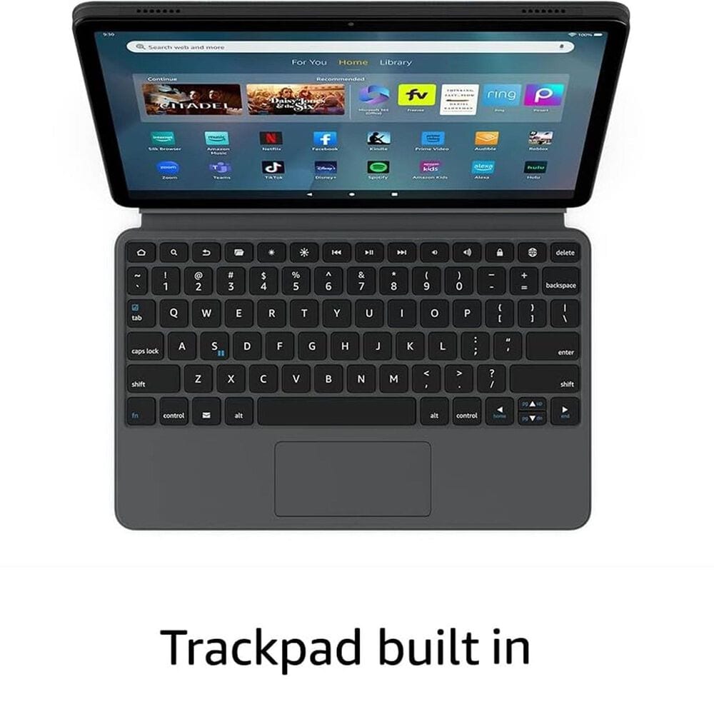 Amazon Fire Max 11 Keyboard Case in Gray, , large