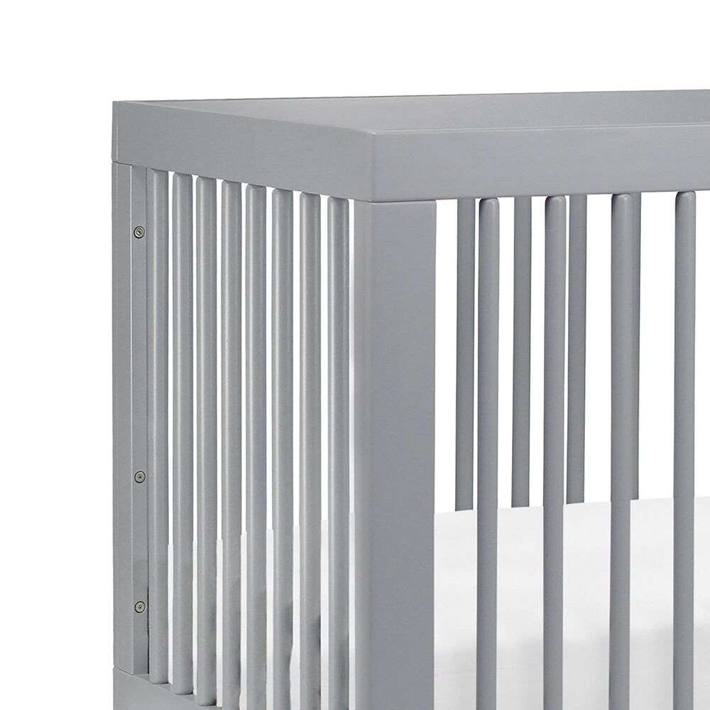 Babyletto Hudson 3-In-1 Convertible Crib and Toddler Conversion Kit in Grey, , large