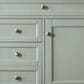 James Martin Vanities Brittany 36" Single Bathroom Vanity in Sage Green with Single Hole 3 cm White Zeus Quartz Top and Rectangular Sink, , large