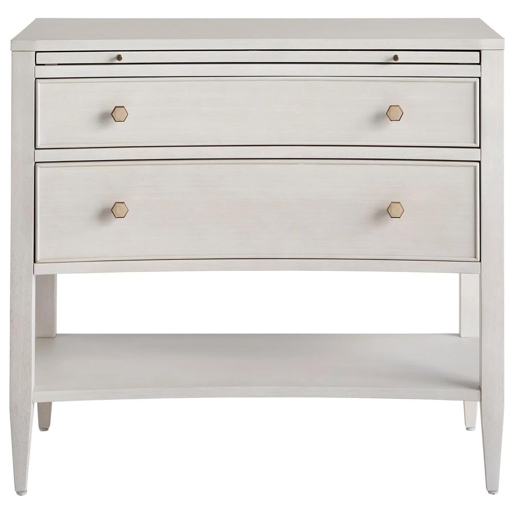 Furniture Worldwide Love Joy Bliss Chelsea Nightstand in Alabaster, , large