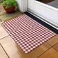 Dalyn Rug Company Hinton 1"8" x 2"6" Red Indoor/Outdoor Area Rug, , large