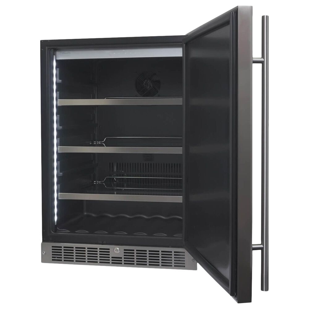 Danby 5.5 Cu. Ft. Built-In Compact Refrigerator in Stainless Steel and Black, , large