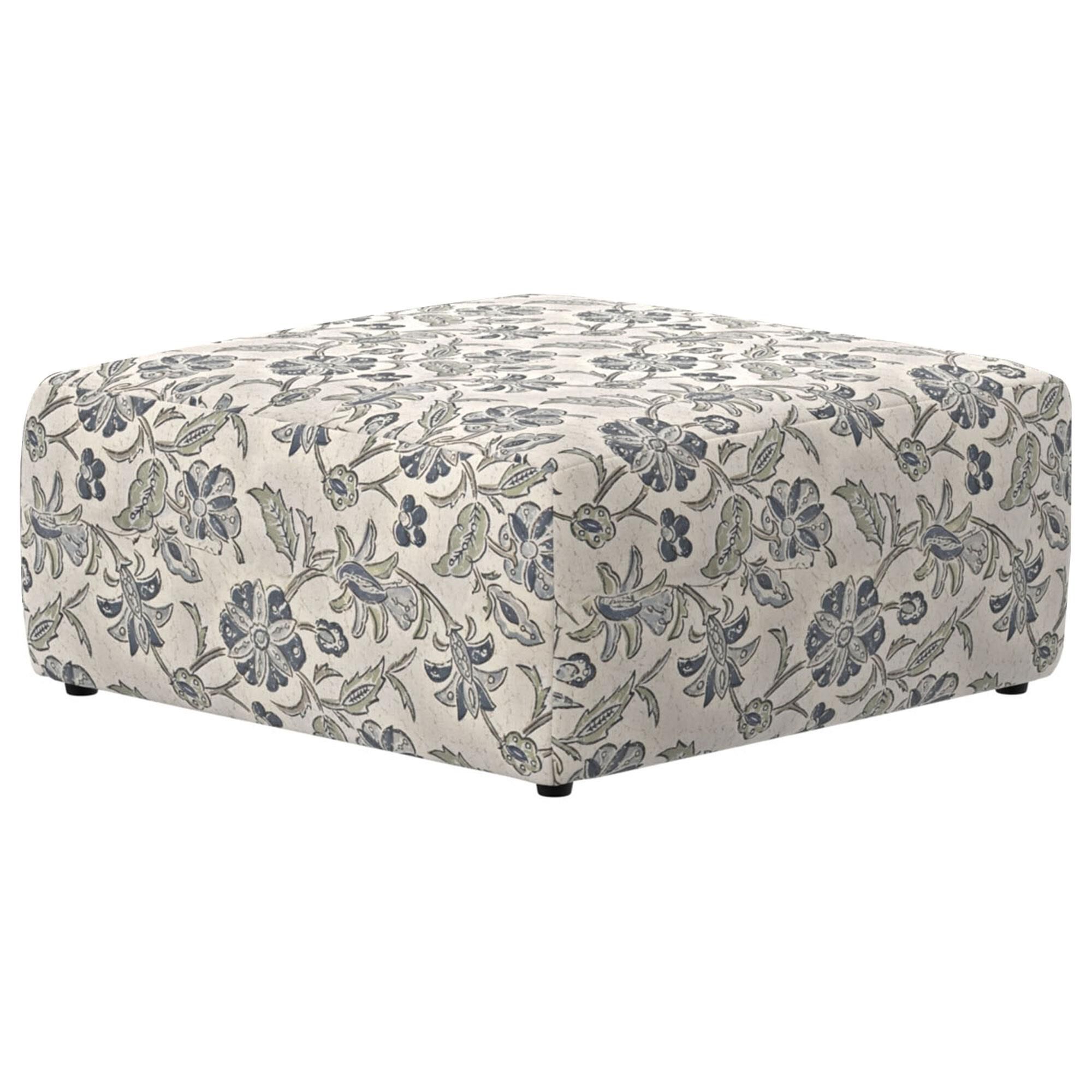Jackson Furniture Stockbridge Cocktail Ottoman in Denim