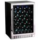 Azure 5.6 Cu. Ft. Glass Door Wine Center in Stainless Steel, , large