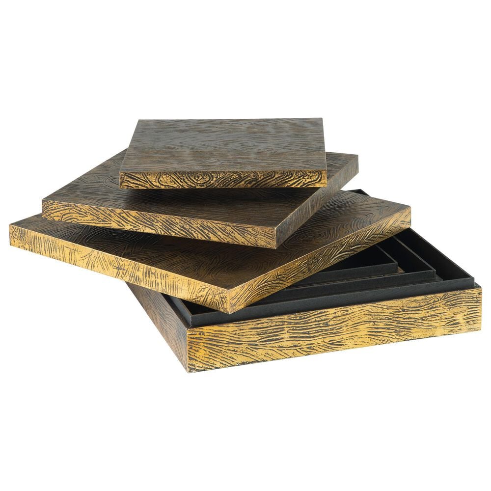 Ashley Keldy 3-Piece Box Set in Antique Brass, , large