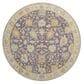 Dalyn Rug Company Hatay HY2 8" Round Eggplant Area Rug, , large