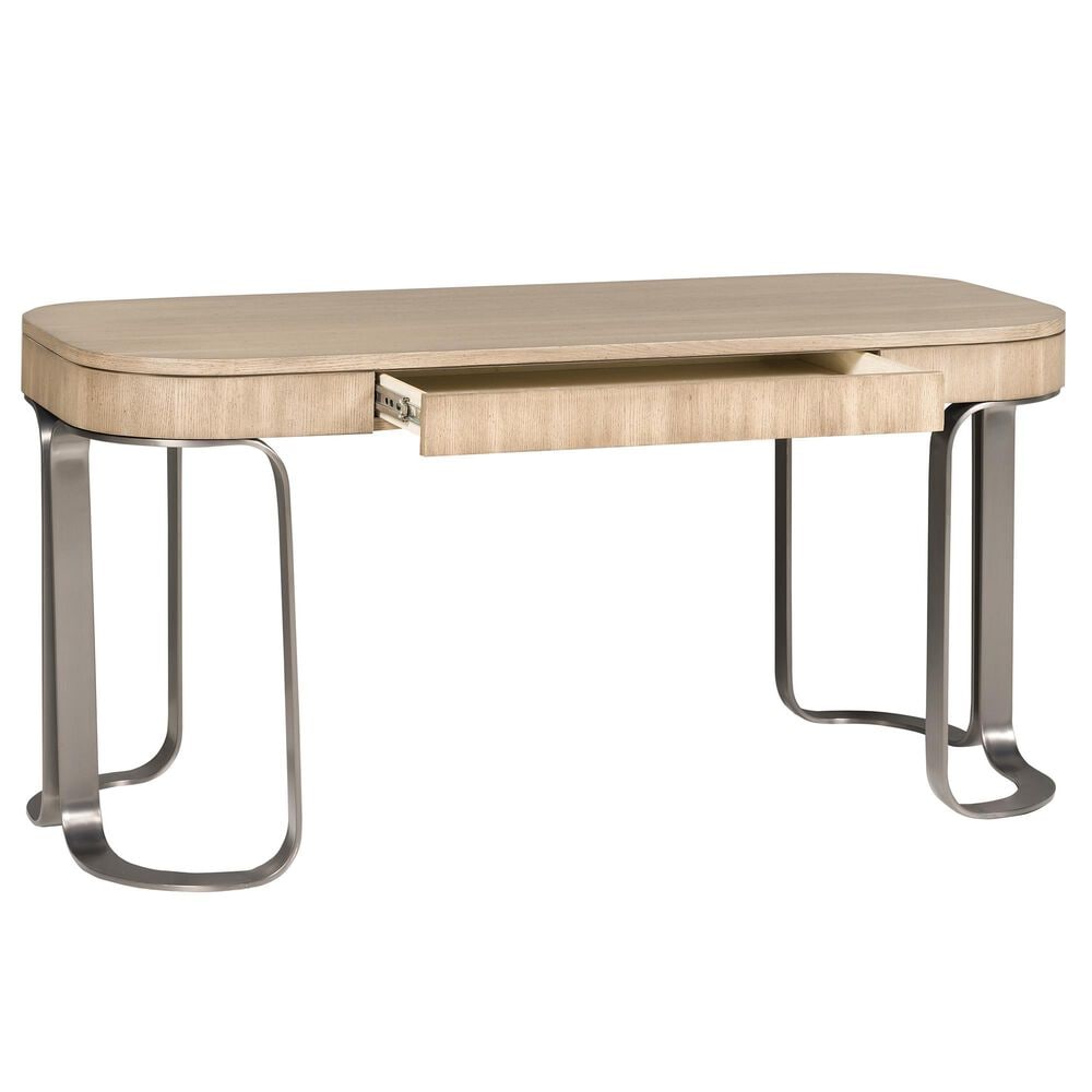 Vanguard Grandhaven Writing Desk in Flaxen Stone and Bronze, , large