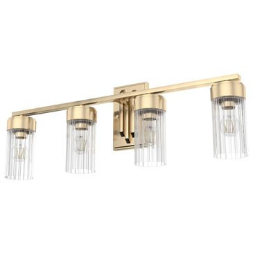 Hunter Gatz 4-Light Vanity in Alturas Gold, , large