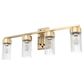 Hunter Gatz 4-Light Vanity in Alturas Gold, , large