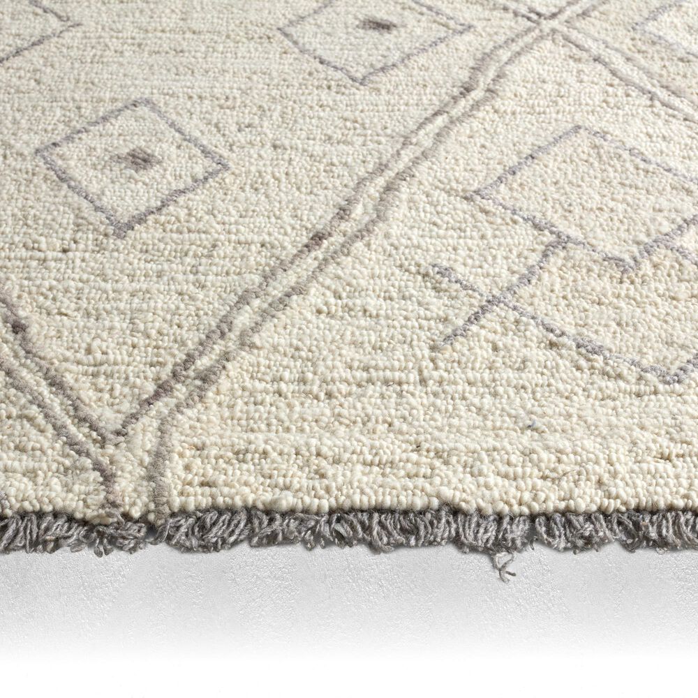 Jaipur Hadi Ismael White 10' x 14' Area Rug, , large