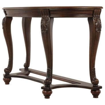 Ashley Norcastle Sofa Table in Dark Brown, , large