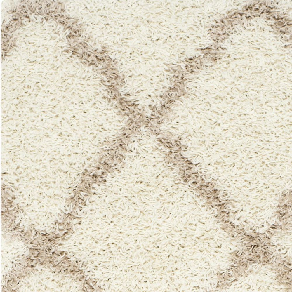 Safavieh Dallas Shag SGD257B-28 2&#39;3&quot; x 8&#39; Ivory/Beige Runner, , large