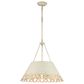 Golden Lighting Eloise 5-Light Pendant in Antique Ivory and Gold, , large