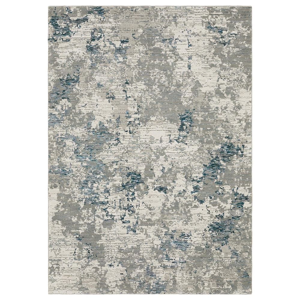 Oriental Weavers Evolution Walsenburg 984D 7"10" x 10"10" Grey Area Rug, , large