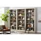 Wycliff Bay Toulouse Bookcase in Aged White and Warm Gray without Ladder, , large